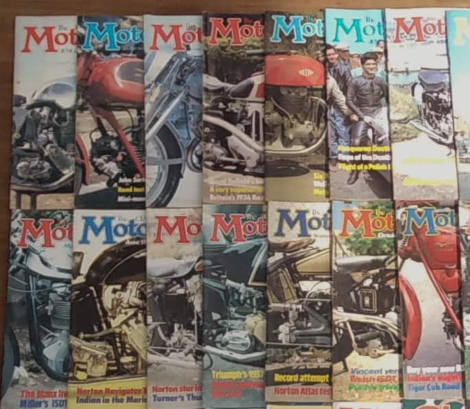 Vintage Classic Motorcycle Magazine 1981-84